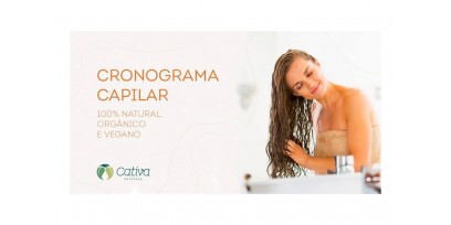 Cronograma capilar vegano e orgânico